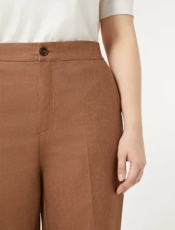 Baumwollhose in Denim-Optik