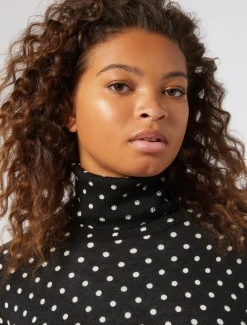 Bedruckter Wollpullover