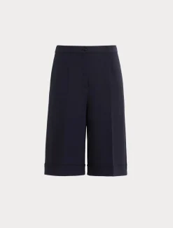 Bermudashorts aus Punto Milano Jersey