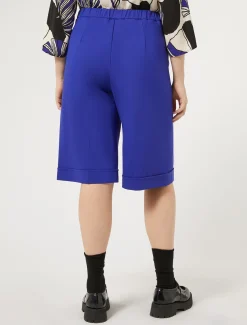 Bermudashorts aus Punto Milano Jersey