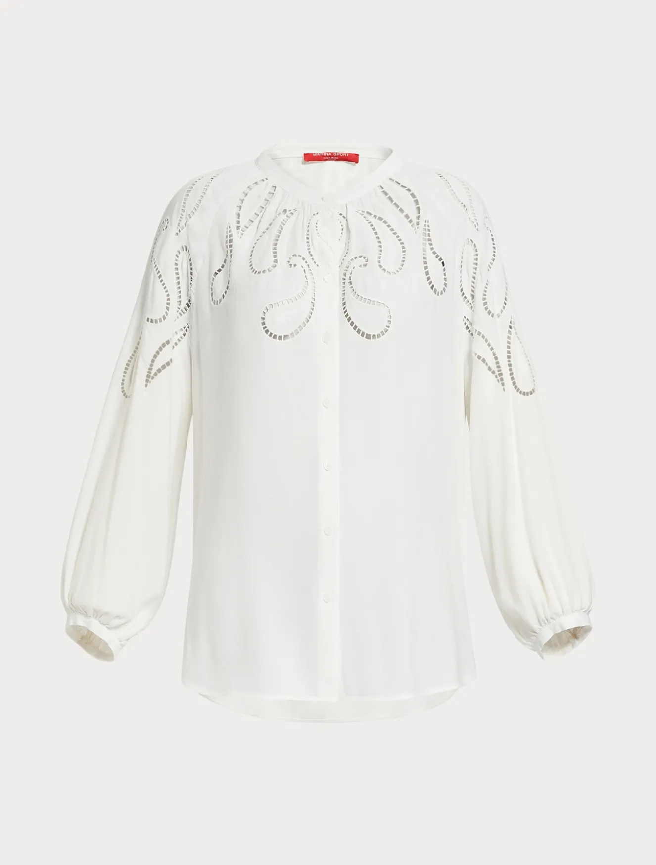 Bestickte Bluse aus Viskose