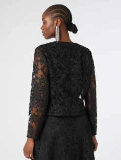 Bestickter Kasack aus Tüll