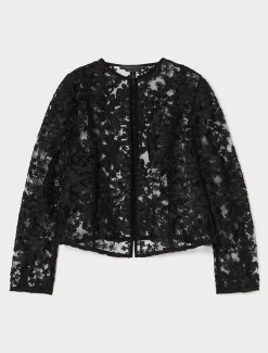 Bestickter Kasack aus Tüll