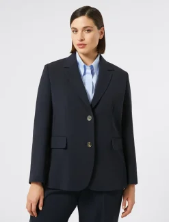 Blazer aus Cady