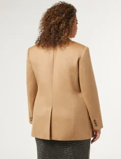 Blazer aus Kamelhaar