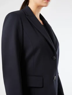 Blazer aus Punto Milano Jersey