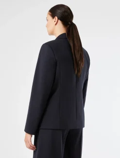 Blazer aus Punto Milano Jersey