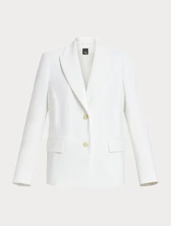 Blazer aus Punto Milano Jersey