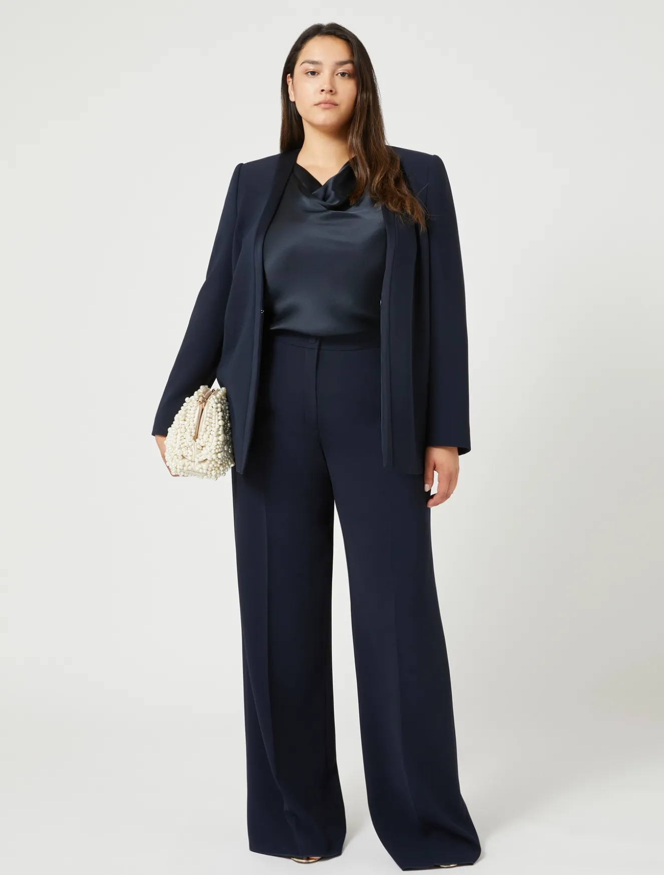 Blazer aus Triacetat-Cady