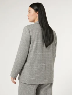 Blazer aus Viskosecanvas