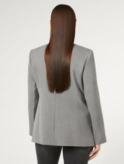 Blazer aus Viskosemischung