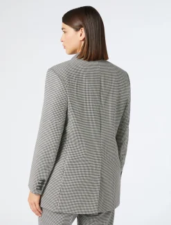 Blazer aus Wollbatavia mit Stretchanteil