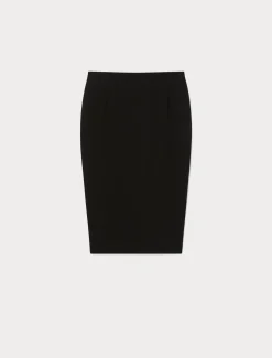 Bleistiftrock aus Cady