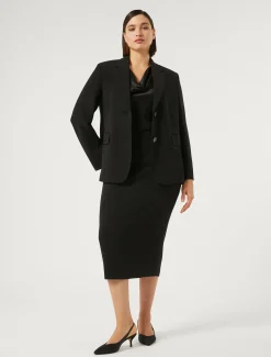 Bleistiftrock aus Cady