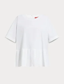 Bluse aus Baumwollpopeline