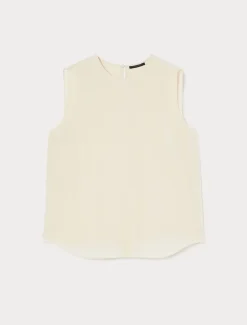 Bluse aus Crêpe-de-Chine-Seide