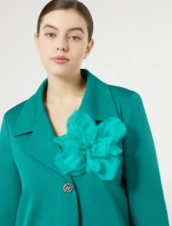 Brosche aus Seidenorganza