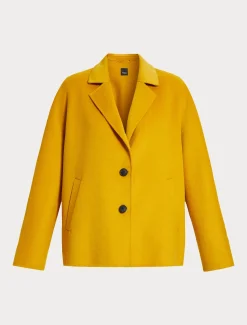 Caban aus doppeltem Wollgewebe