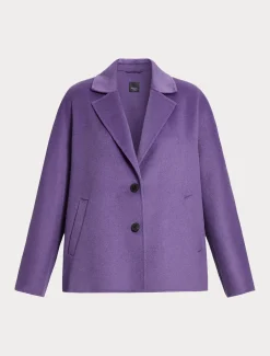 Caban aus doppeltem Wollgewebe