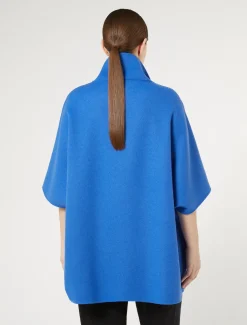 Cape aus doppeltem Wollgemisch