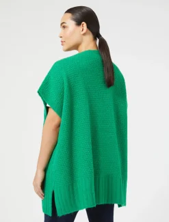 Cape aus Wollmischung