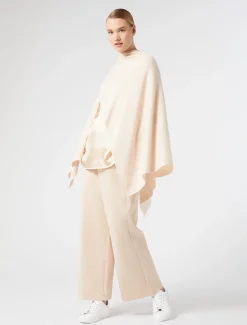 Cape aus Woll-Streichgarn