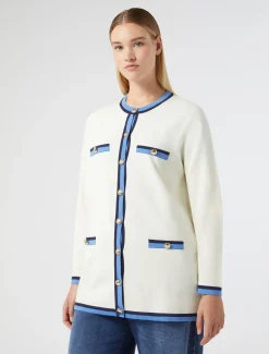 Cardigan aus Modal-Baumwolle