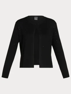 Cardigan aus Viskose mit Stretchanteil