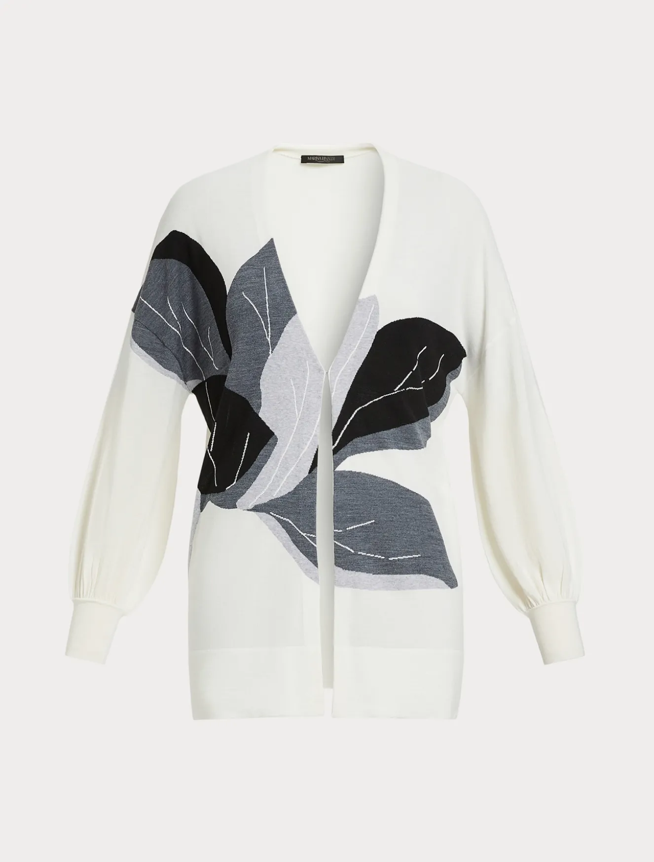 Cardigan aus Woll-Seiden-Gemisch