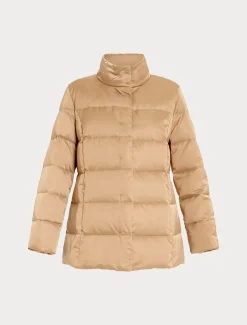Daunenjacke aus Satin