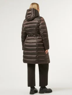 Daunenjacke aus wasserabweisendem Nyloncanvas