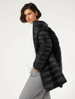 Daunenjacke aus wasserabweisendem Nyloncanvas