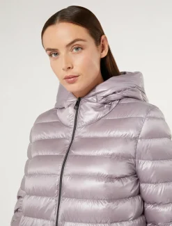 Daunenjacke aus wasserabweisendem Canvas