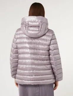 Daunenjacke aus wasserabweisendem Canvas