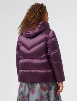 Daunenjacke aus wasserabweisendem Canvas