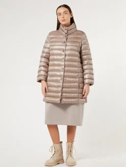 Daunenjacke aus wasserabweisendem Canvas