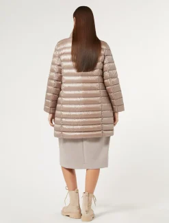 Daunenjacke aus wasserabweisendem Canvas