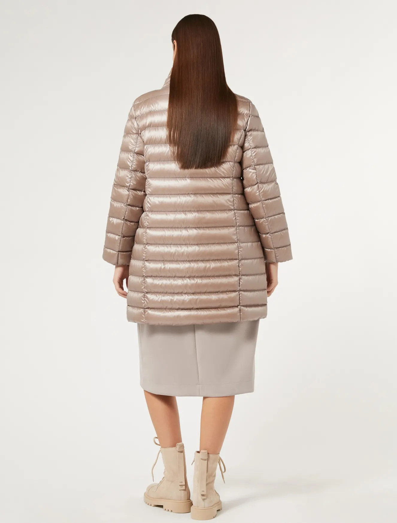 Daunenjacke aus wasserabweisendem Canvas