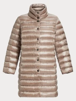 Daunenjacke aus wasserabweisendem Canvas