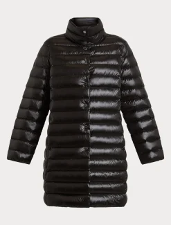 Daunenjacke aus wasserabweisendem Canvas