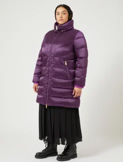 Daunenjacke aus wasserabweisendem Canvas