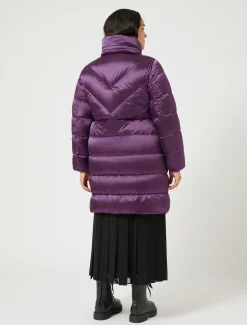 Daunenjacke aus wasserabweisendem Canvas