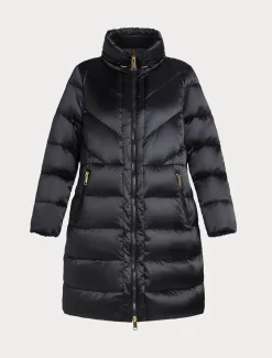 Daunenjacke aus wasserabweisendem Canvas