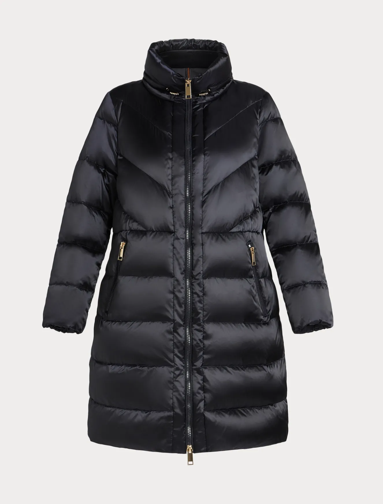 Daunenjacke aus wasserabweisendem Canvas