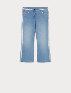 Flare Jeans aus Denim