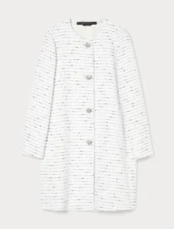 Garngefärbter leichter Mantel