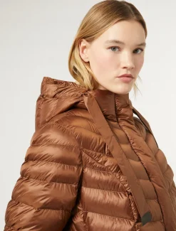 Gedoppelte Robenjacke aus wasserabweisendem Canvas