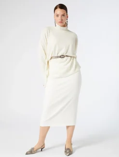 Gürtel aus Leder mit Animal-Print