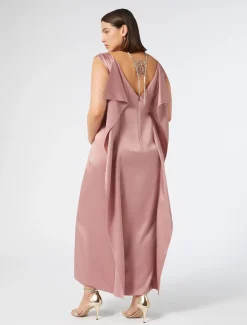 Halskette mit Baguette und Strasssteinen