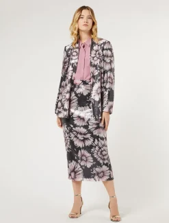 Hemdbluse aus Acetat und Seide